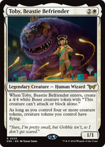 Toby, Beastie Befriender (PPDSK-035) - Duskmourn: House of Horror Promos Foil - Poke-Collect