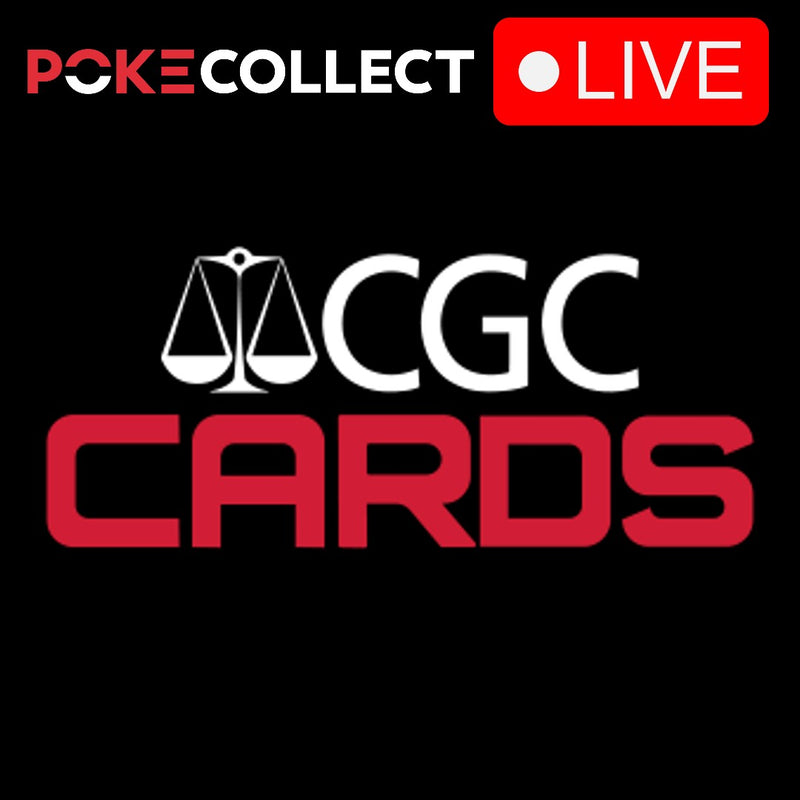 CGC Grading for Live Breaks (40 Day Turnaround) - Poke-Collect