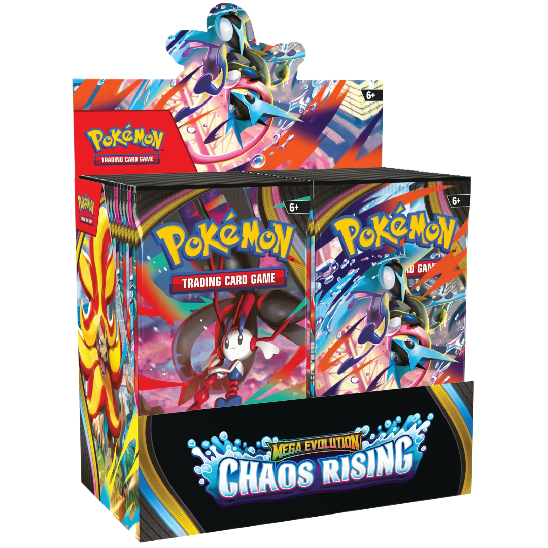 pokemon radiant collection booster pack Mega Evolution: Chaos Rising Booster Box