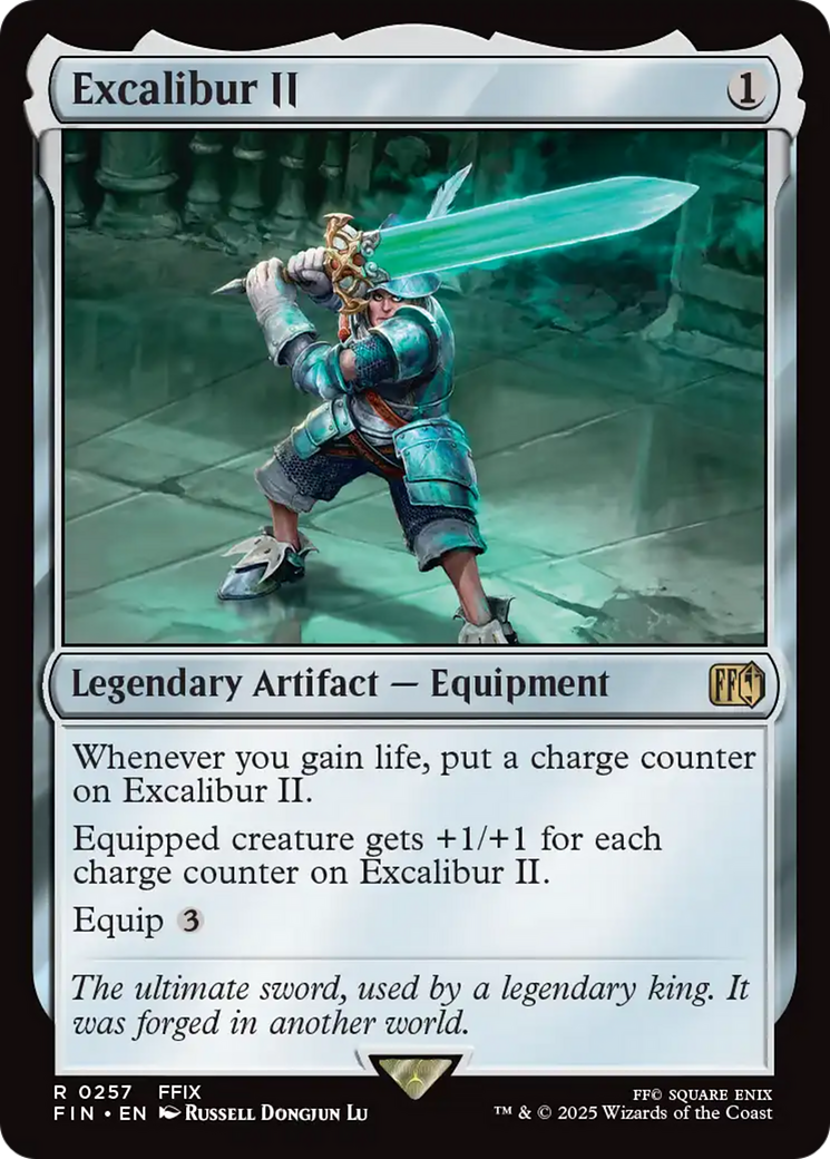 Excalibur II (FIN-257) - FINAL FANTASY Foil - Poke-Collect
