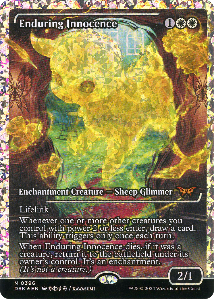 Enduring Innocence (DSK-396) - Duskmourn: House of Horror: (Showcase) Foil - Poke-Collect