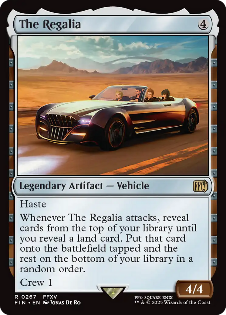 The Regalia (FIN-267) - FINAL FANTASY Foil - Poke-Collect