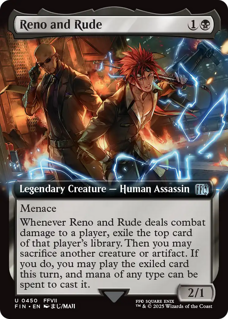 Reno and Rude (FIN-450) - FINAL FANTASY: (Extended Art) - Poke-Collect