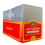 Cardboard Gold 100 Standard Top Loaders & Sleeves Bundle - Poke-Collect