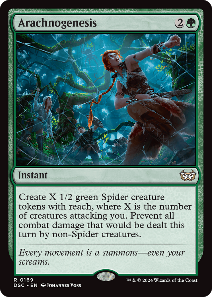 Arachnogenesis (DSC-169) - Duskmourn: House of Horror Commander - Poke-Collect