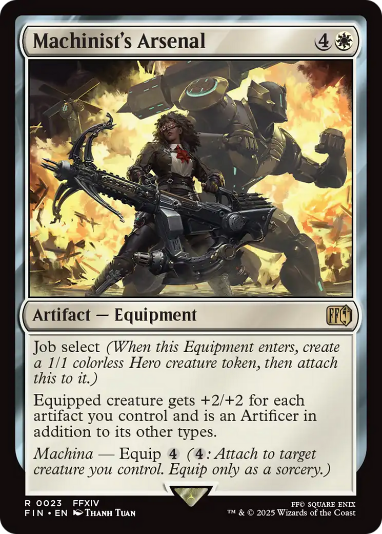 Machinist's Arsenal (FIN-023) - FINAL FANTASY Foil - Poke-Collect