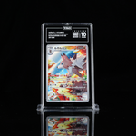 Lycanroc Art Rare SV9 #107 TAG Pristine 10 - Poke-Collect