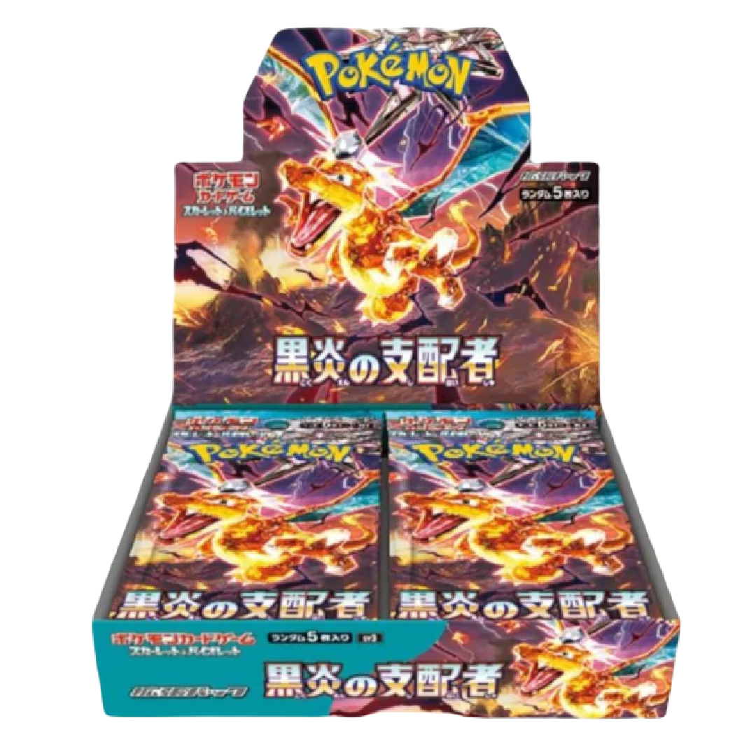 Japanese Ruler of the Black Flame Booster Box SV3 - Poke-Collect
