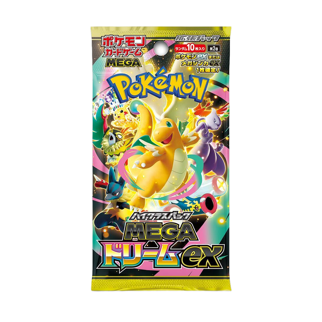 Japanese Mega Dream ex Booster Pack Japanese Mega Dream ex Booster Pack
