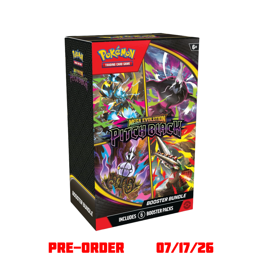 Mega Evolution: Pitch Black Booster Bundle (Early Bird Special) Mega Evolution: Pitch Black Booster Bundle (Early Bird Special)