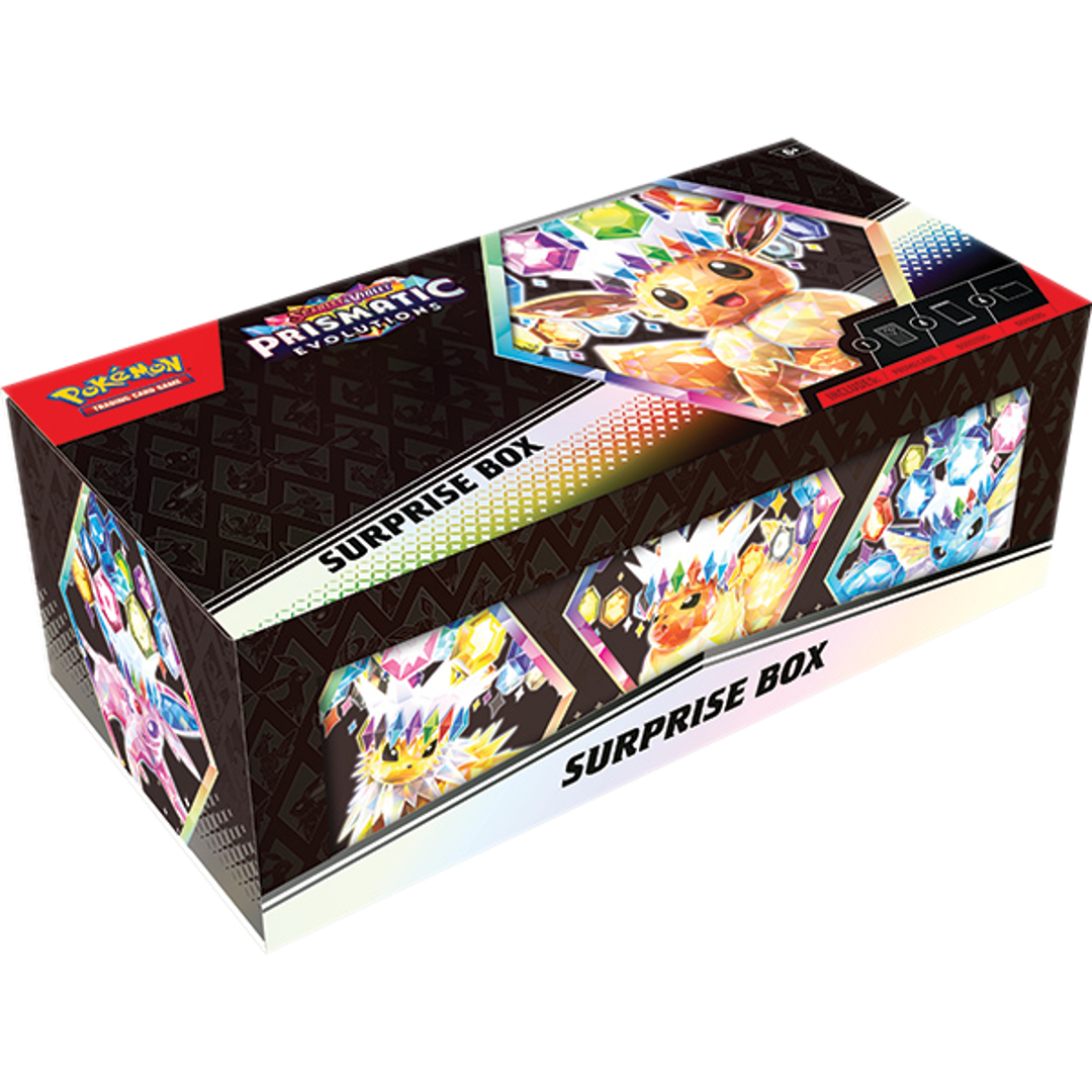 Scarlet & Violet: Prismatic Evolutions Surprise Box - Poke-Collect