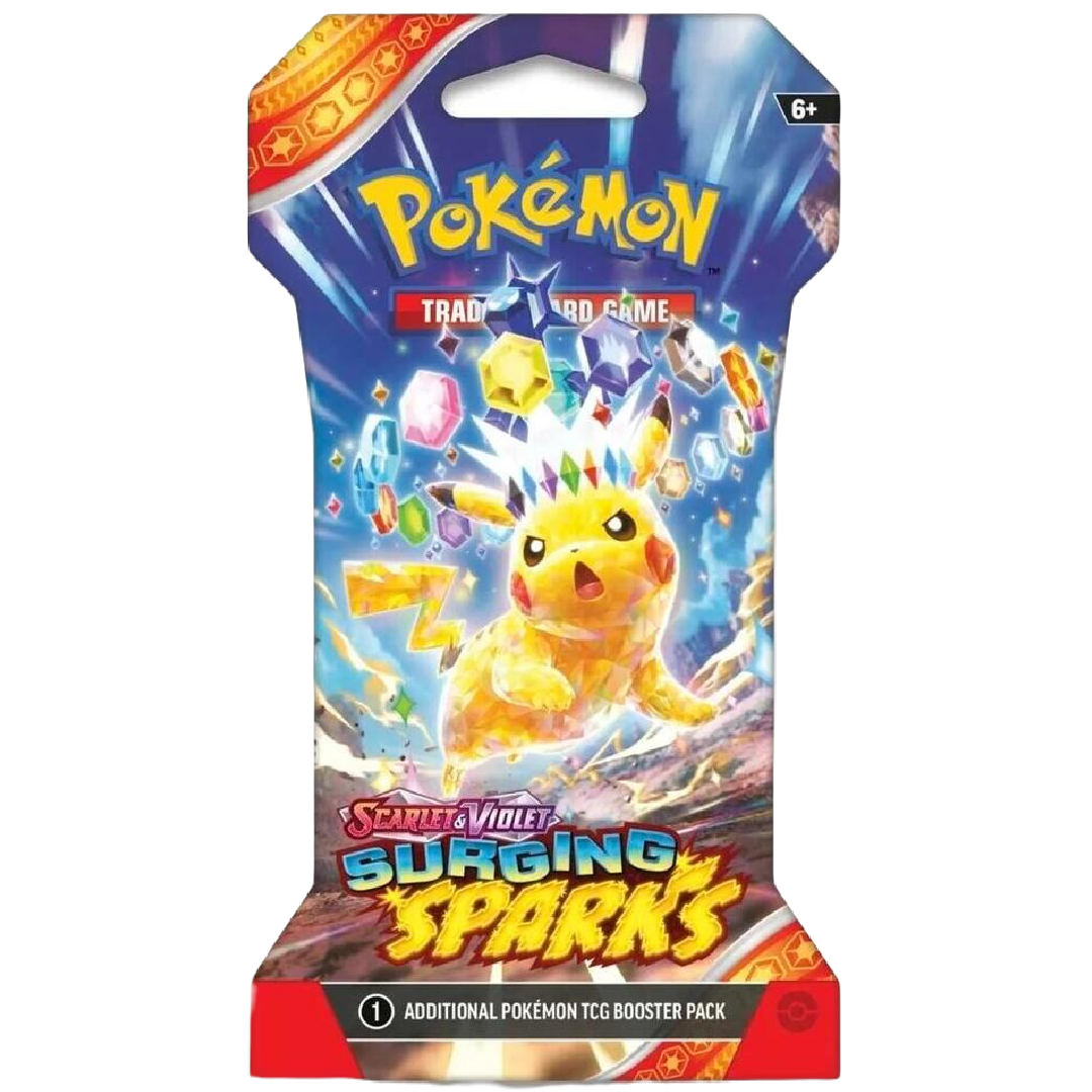Scarlet & Violet: Surging Sparks Sleeved Booster Pack (Random Art) Scarlet & Violet: Surging Sparks Sleeved Booster Pack (Random Art)