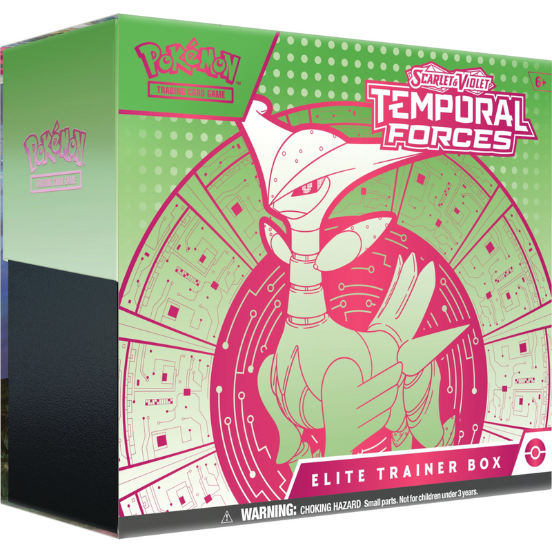 Scarlet & Violet: Temporal Forces Elite Trainer Box - Iron Leaves (EARLY BIRD SPECIAL) - Poke-Collect