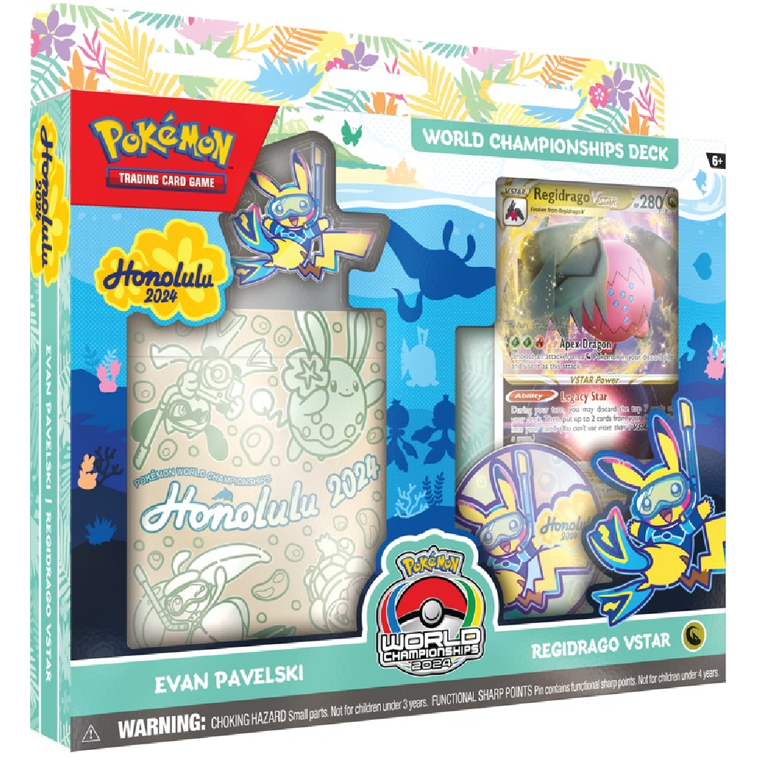 2024 World Championship Deck: Evan Pavelski (Regidrago VSTAR) - Poke-Collect