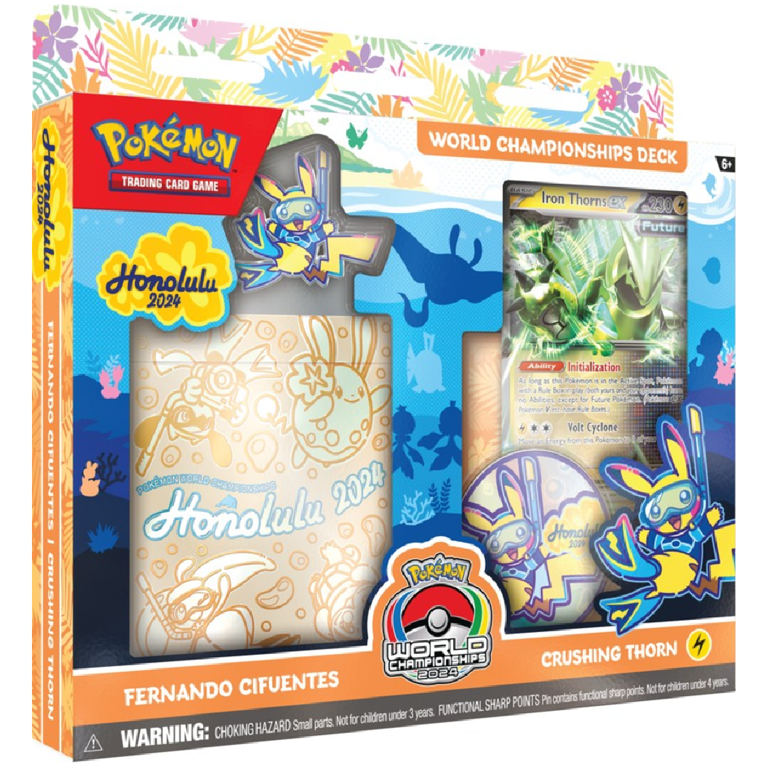 2024 World Championship Deck: Fernando Cifuentes (Crushing Thorn) - Poke-Collect