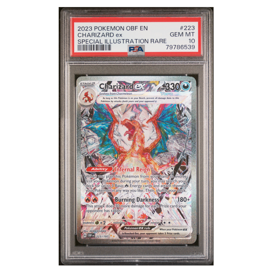 Charizard ex SIR Obsidian Flames #223 PSA 10 Charizard ex SIR Obsidian Flames #223 PSA 10