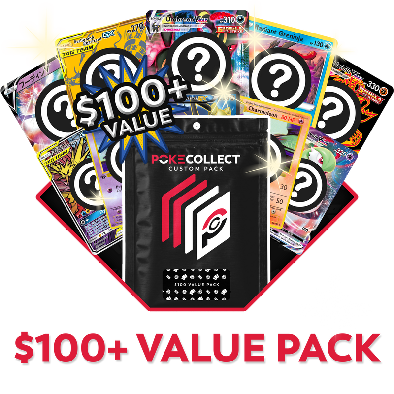 Pokemon $100+ Value Pack - Poke-Collect