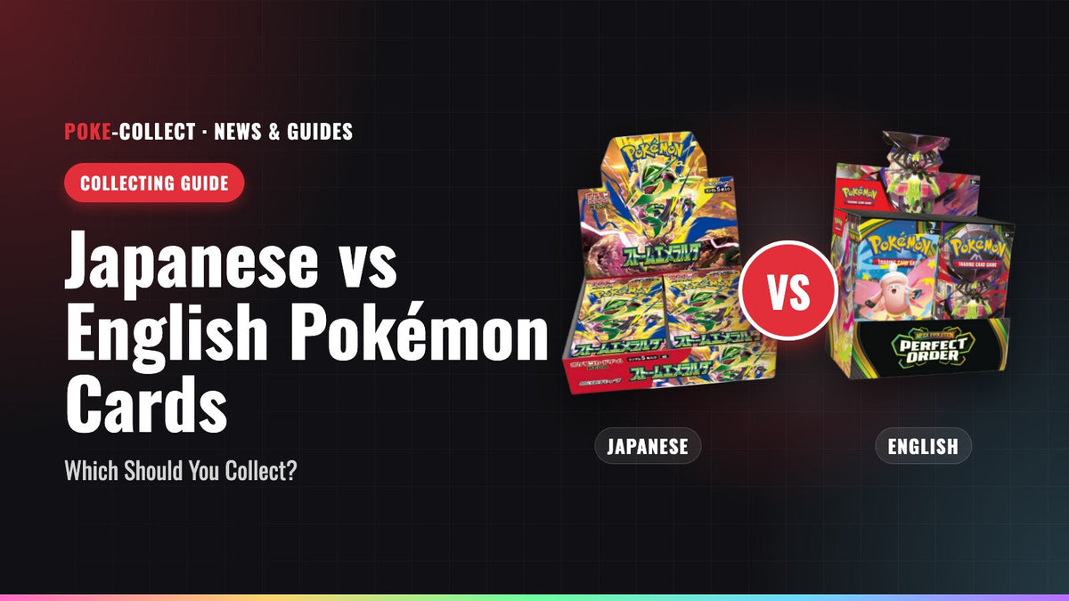 Japanese vs English Pokémon Cards: Which Should You Collect?