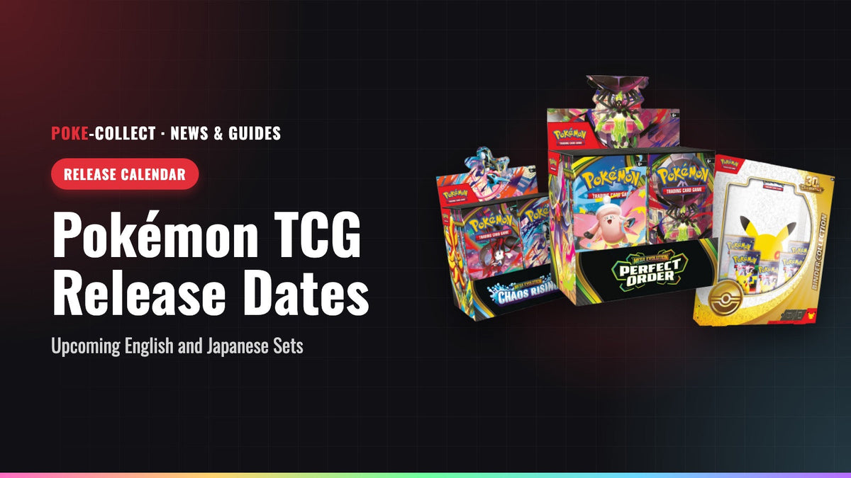 Pokémon TCG Release Dates: Upcoming English and Japanese Sets