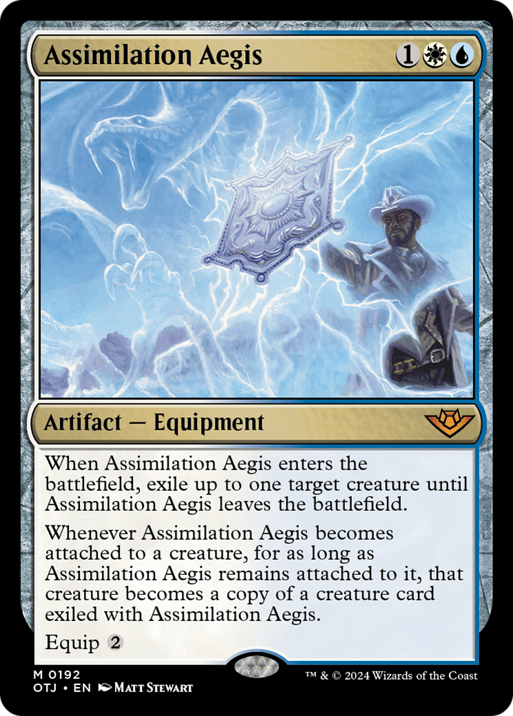 Assimilation Aegis (OTJ-192) - Outlaws of Thunder Junction Foil - Poke-Collect