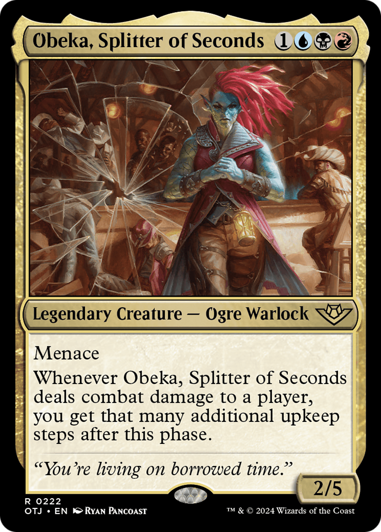 Obeka, Splitter of Seconds (OTJ-222) - Outlaws of Thunder Junction - Poke-Collect