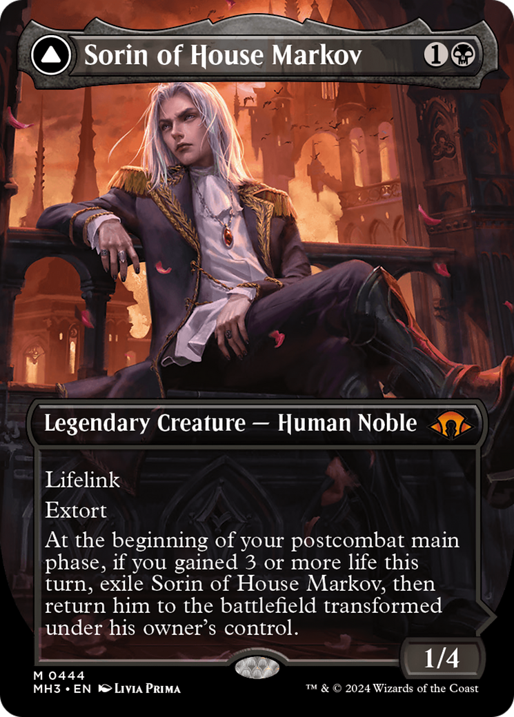 Sorin of House Markov (Borderless) (MH3-444) - Modern Horizons 3 (Borderless)