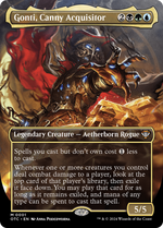 Gonti, Canny Acquisitor (OTC-001) - Outlaws of Thunder Junction Commander: (Full Art) (Borderless) - Poke-Collect
