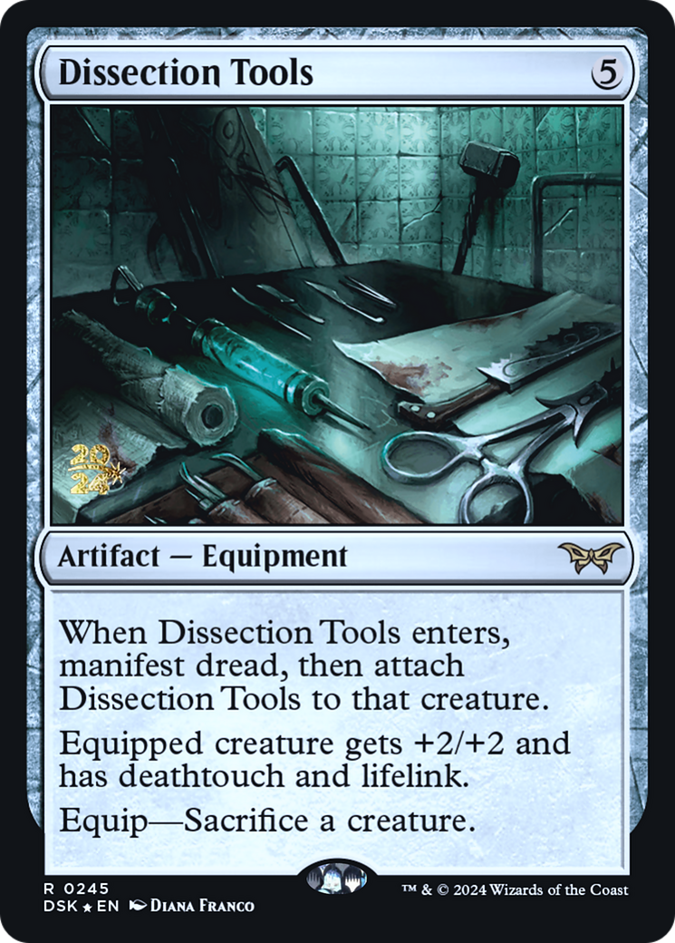 Dissection Tools (PRE-245) - Duskmourn: House of Horror Promos Foil - Poke-Collect