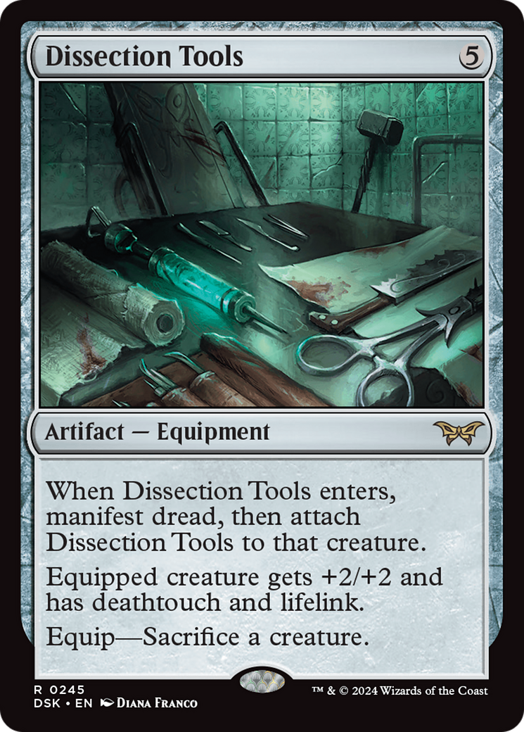 Dissection Tools (DSK-245) - Duskmourn: House of Horror Foil - Poke-Collect