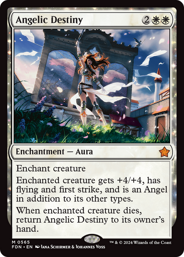 Angelic Destiny (FDN-565) - Foundations - Poke-Collect