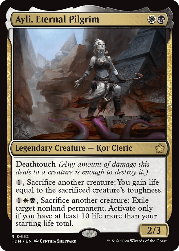 Ayli, Eternal Pilgrim (FDN-652) - Foundations - Poke-Collect