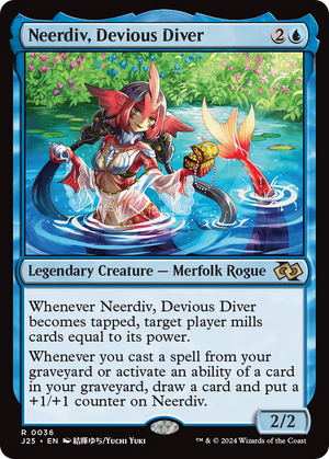 Neerdiv, Devious Diver (J25-036) - Foundations Jumpstart