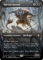 Marrow-Gnawer (Borderless) (BLC-079) - Bloomburrow Commander (Borderless) Foil - Poke-Collect