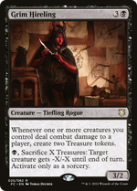Grim Hireling (AFC-025) - Forgotten Realms Commander - Poke-Collect