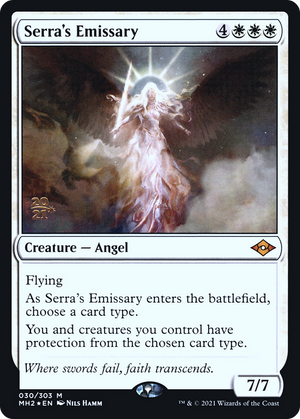 Serra's Emissary (PRE-30S) - Modern Horizons 2 Promos Foil