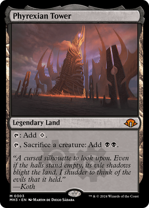 Phyrexian Tower (MH3-303) - Modern Horizons 3