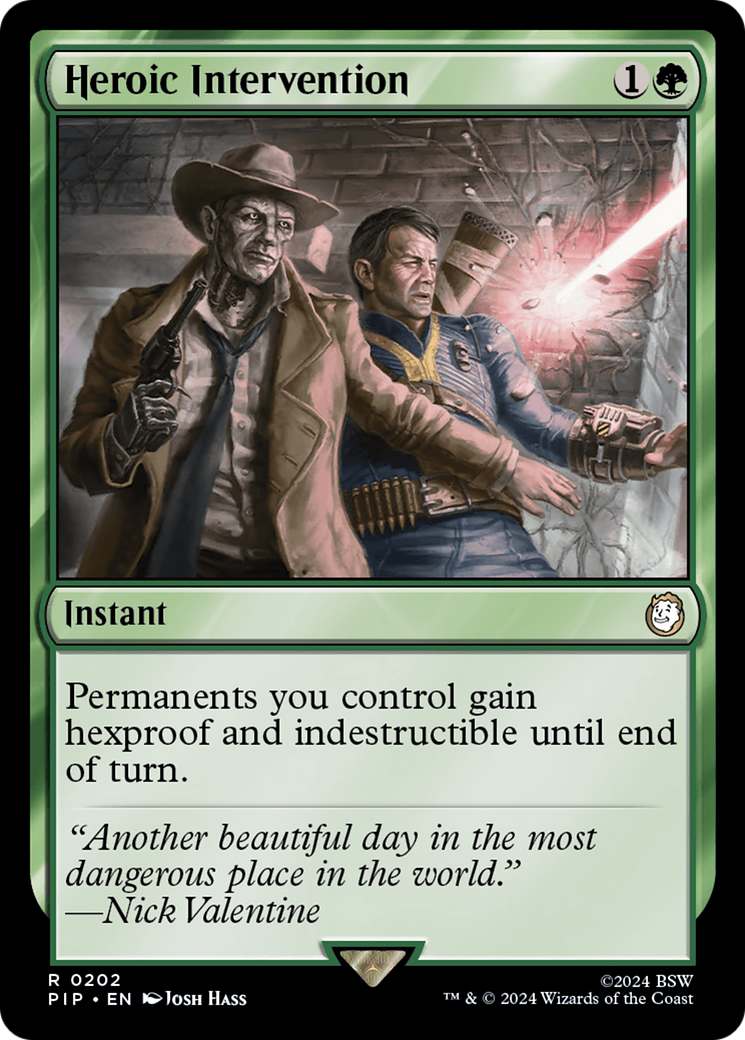 Heroic Intervention (PIP-202) - Fallout Foil - Poke-Collect
