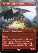 Ancient Copper Dragon (CLB-368) - Commander Legends: Battle for Baldur's Gate (Borderless) Foil - Poke-Collect