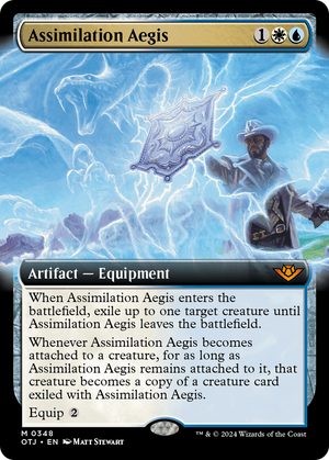 Assimilation Aegis (OTJ-348) - Outlaws of Thunder Junction: (Extended Art)