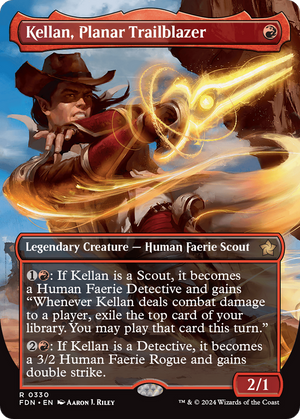 Kellan, Planar Trailblazer (FDN-330) - Foundations (Borderless)