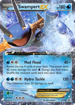 Swampert-EX XY55/211 - XY Black Star Promos Holofoil - Poke-Collect