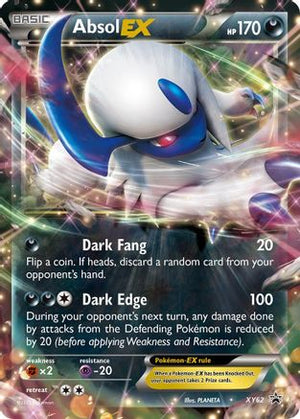 Absol-EX XY62/211 - XY Black Star Promos Holofoil - Poke-Collect