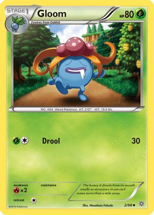 Gloom 2/98 - XY  Ancient Origins Reverse Holofoil - Poke-Collect