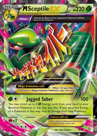 M Sceptile-EX 8/98 - Ancient Origins Holofoil - Poke-Collect