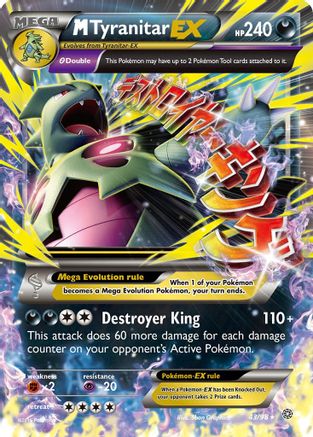 M Tyranitar-EX 43/98 - Ancient Origins Holofoil - Poke-Collect