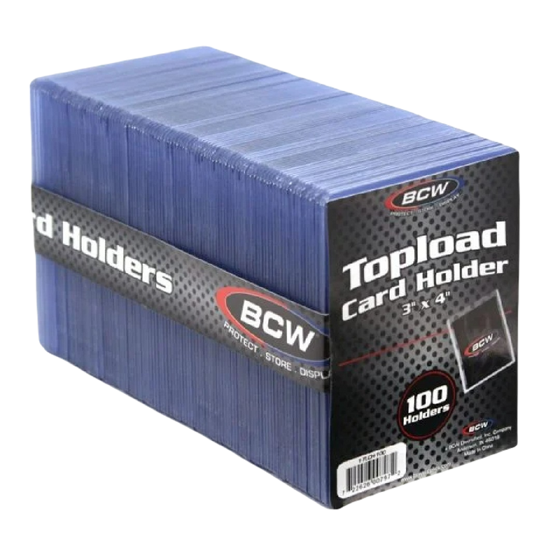 BCW 100 Standard Top Loaders Bundle DOORBUSTER - Poke-Collect