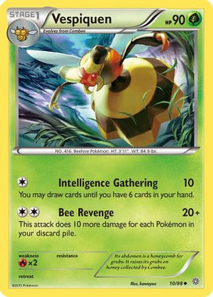 Vespiquen 10/98 - Ancient Origins Reverse Holofoil - Poke-Collect