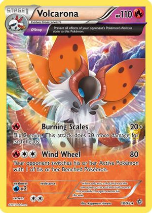 Volcarona 18/98 - Ancient Origins Reverse Holofoil - Poke-Collect