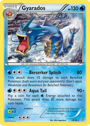 Gyarados (20) 20/98 - XY  Ancient Origins - Poke-Collect
