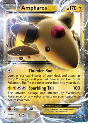 Ampharos-EX 27/98 - Ancient Origins Holofoil - Poke-Collect